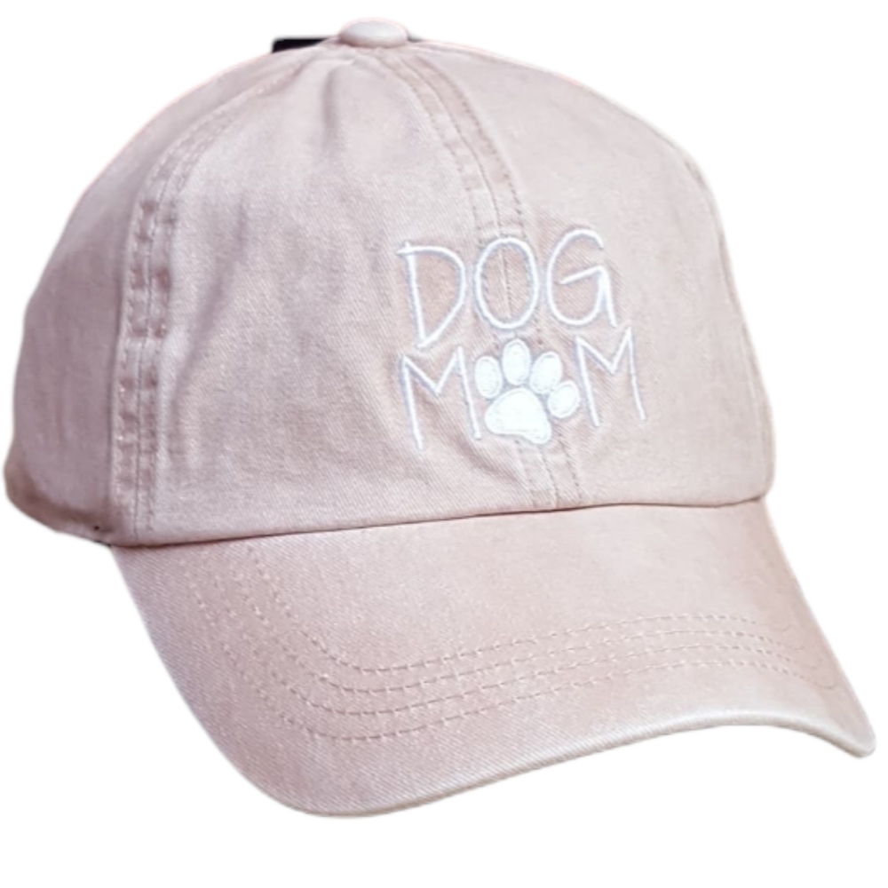 Womens cap, pink baseball hat with adjustable strap at the back David and Young